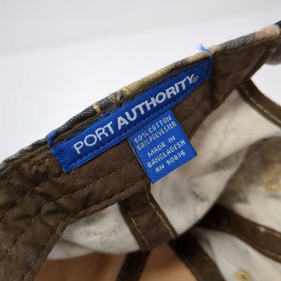 Idaho Deer Silhouette Strapback Baseball Cap Multi One Size Port Authority - Picture 9 of 9